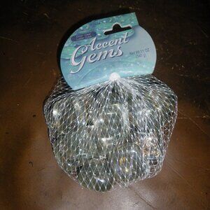 Glass Gems Dome Vase Filler Decorative Beads Marble Pebbles Stones Craft Decor